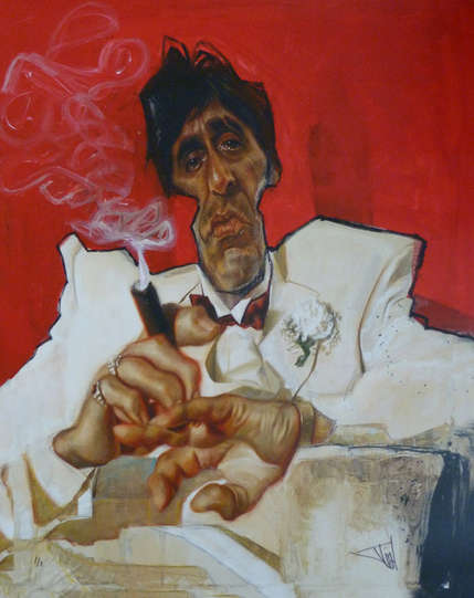 Scarface in Red