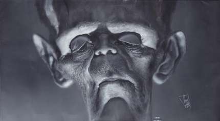 Frankenstein's Monster Close-up