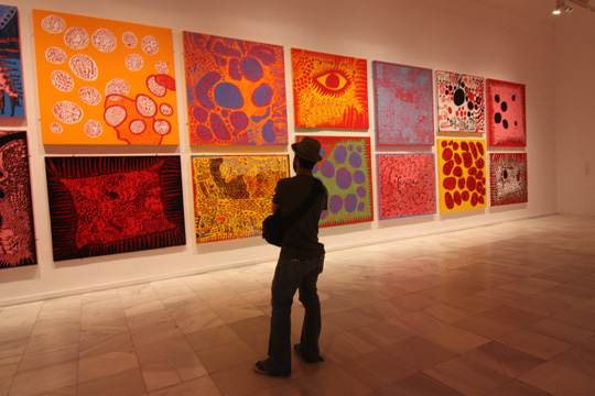 Jota Leal at Museum